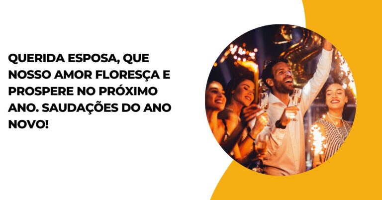 Mensagem De Feliz Ano Novo Para Esposa