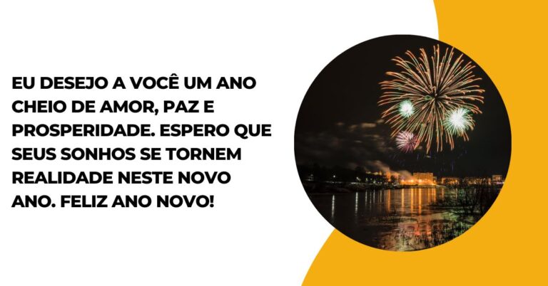 Mensagem De Feliz Ano Novo Para Whatsapp